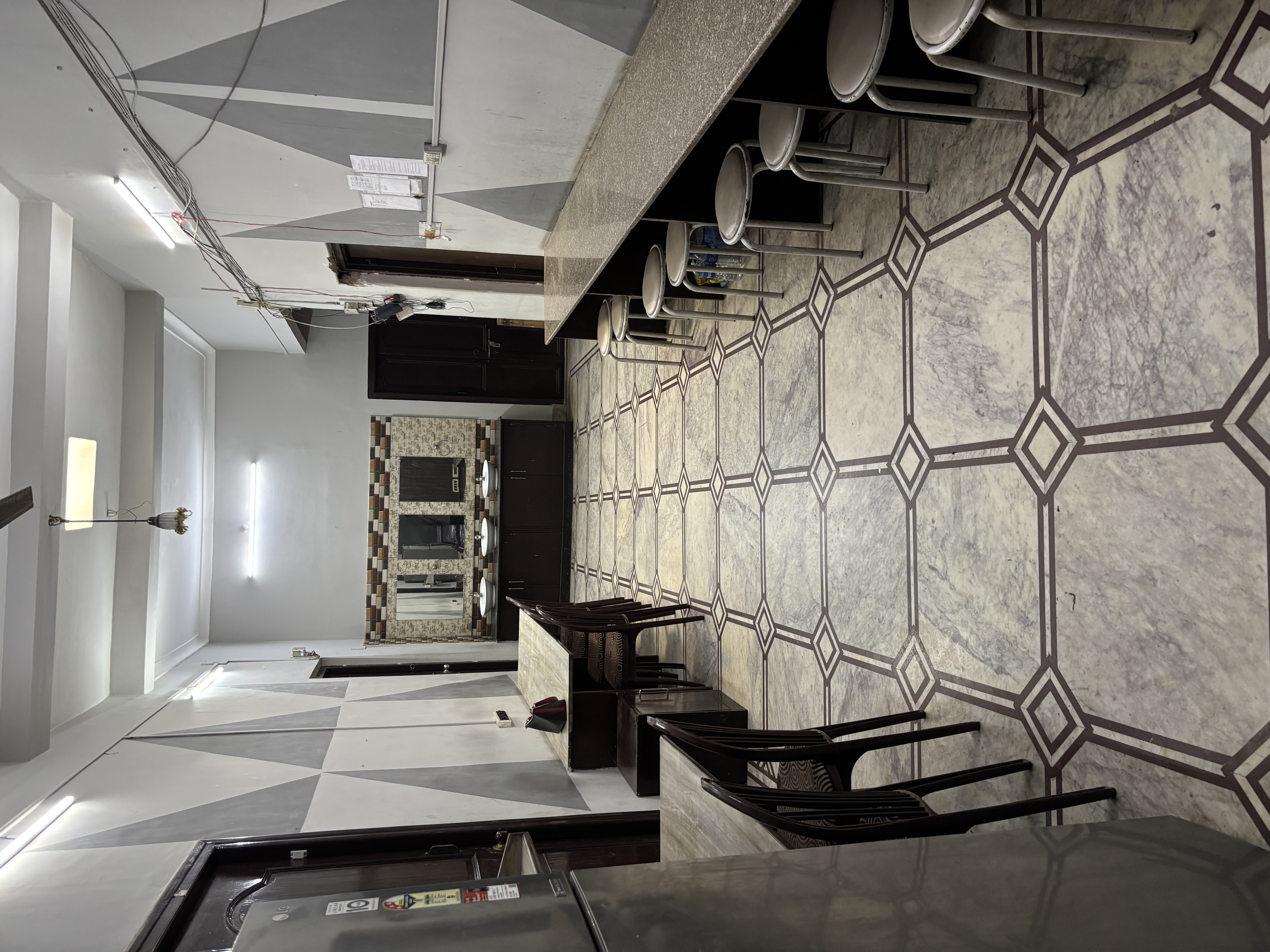 Dining area at Heaven Living PG